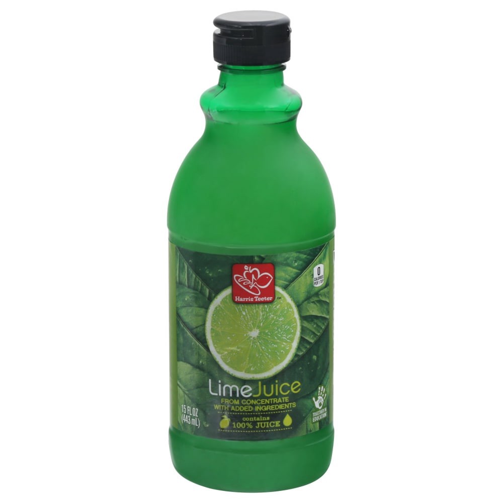 slide 2 of 4, Harris Teeter® Lime Juice From Concentrate, 15 fl oz