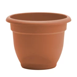 Bloem 6" Terra Cotta Ariana Planter With Self Watering Grid - Taupe - Bloem