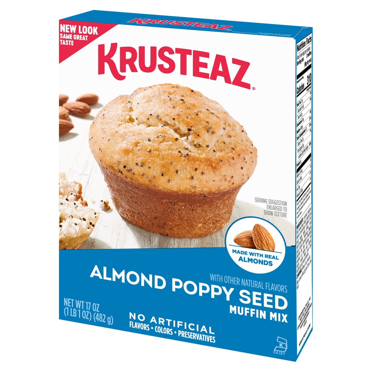 slide 3 of 9, Krusteaz Muffin Mix, 17 oz