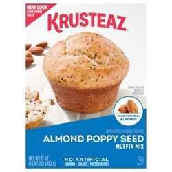 Krusteaz Almond Poppy Seed Muffin Mix 17 oz