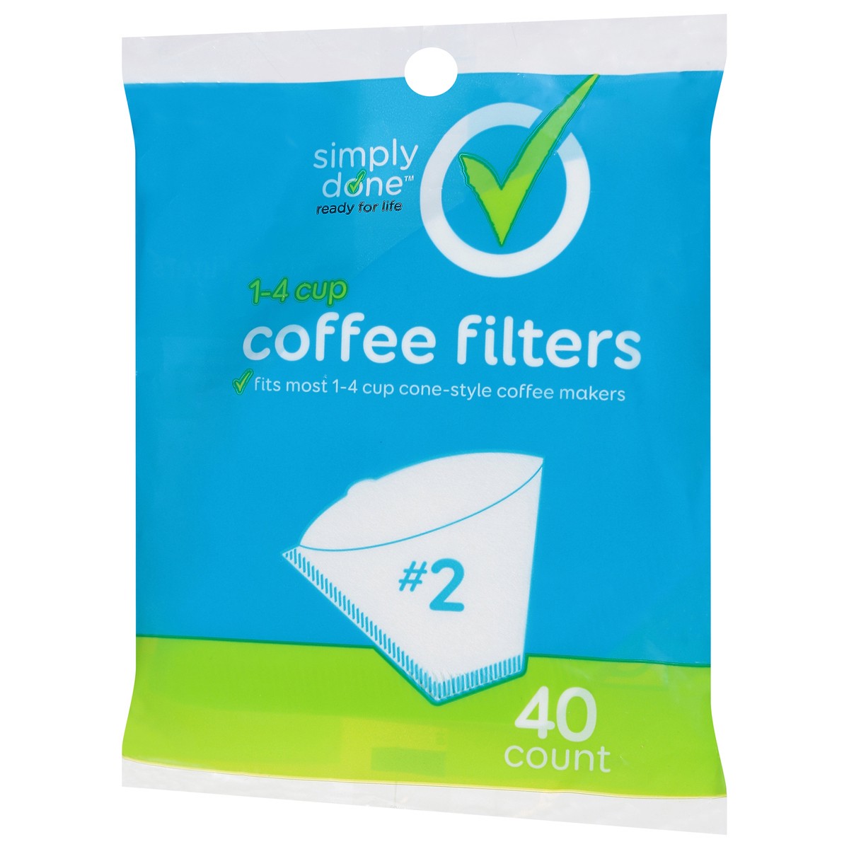 slide 9 of 9, Simply Done Coffee Filters, No. - 40 ct, 40 ct