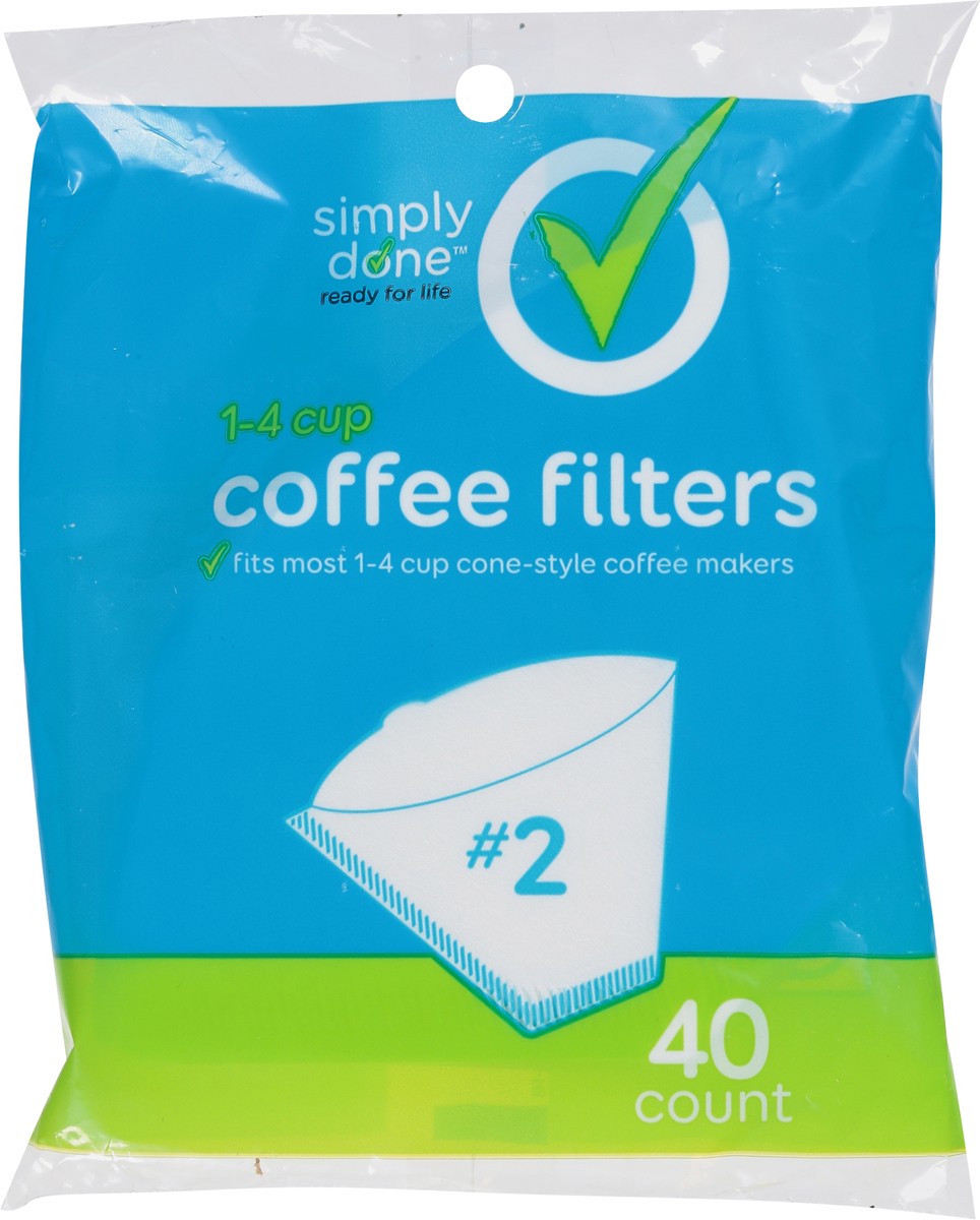 slide 5 of 9, Simply Done Coffee Filters, No. - 40 ct, 40 ct