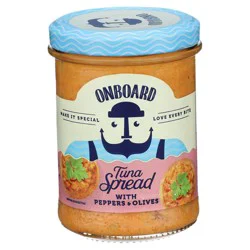 Onboard Tuna Spread With Peppers & Olives 7.1 oz