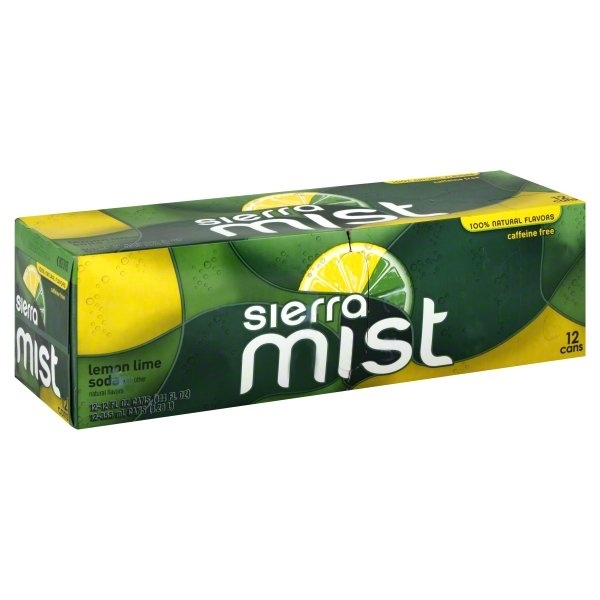 slide 1 of 1, Sierra Mist Natural Lemon-Lime Soda Of - 12 oz, 12 oz