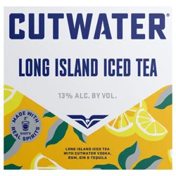 Cutwater Spirits Spirits Long Island Iced Tea, 4 Pack 12 fl. oz. Cans