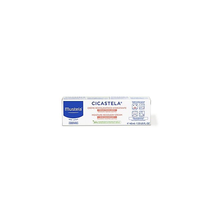 slide 1 of 1, Mustela Cicastela Moisture Recovery Cream, 1.35 oz