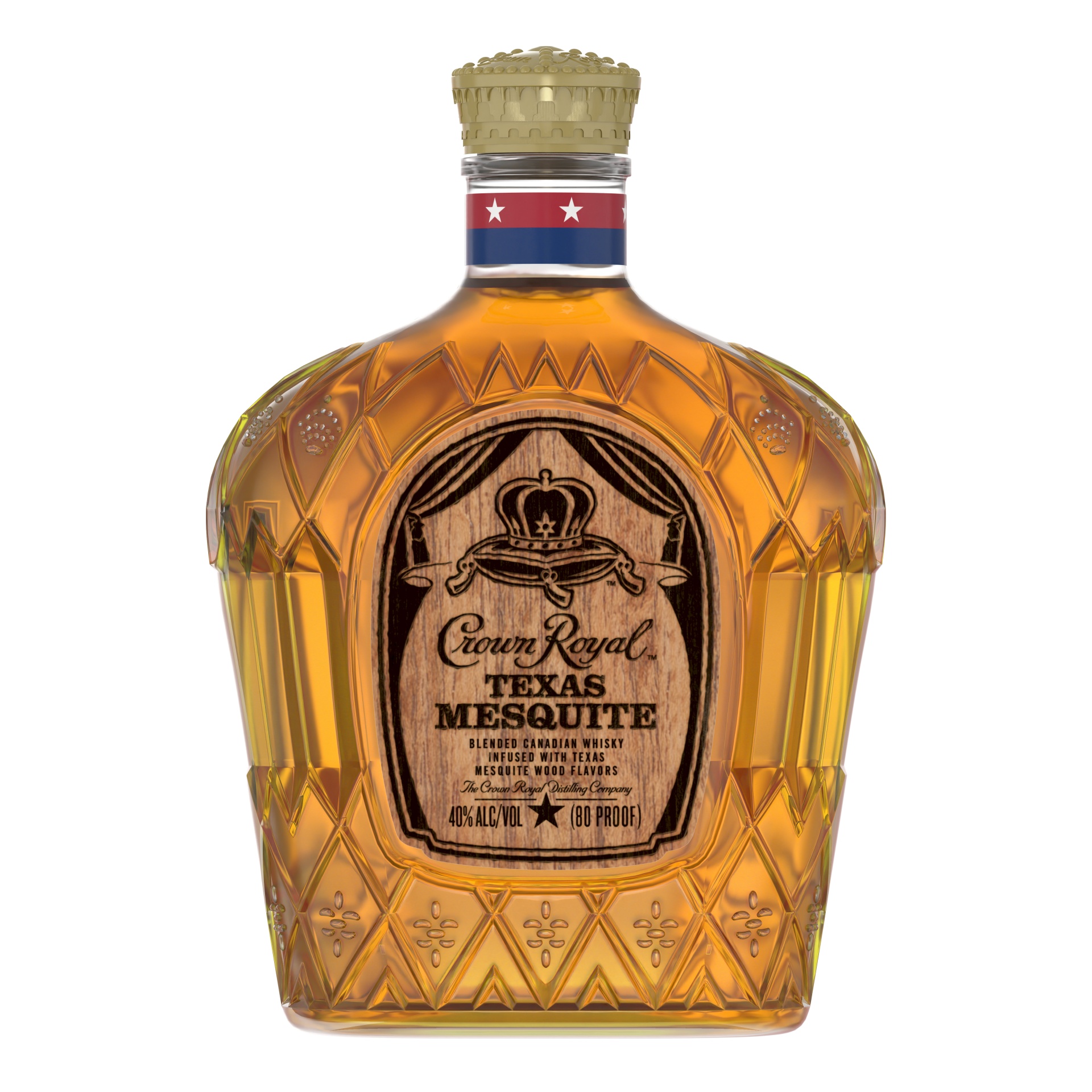 slide 1 of 1, Crown Royal Texas Mesquite Canadian Whisky, 750 ml