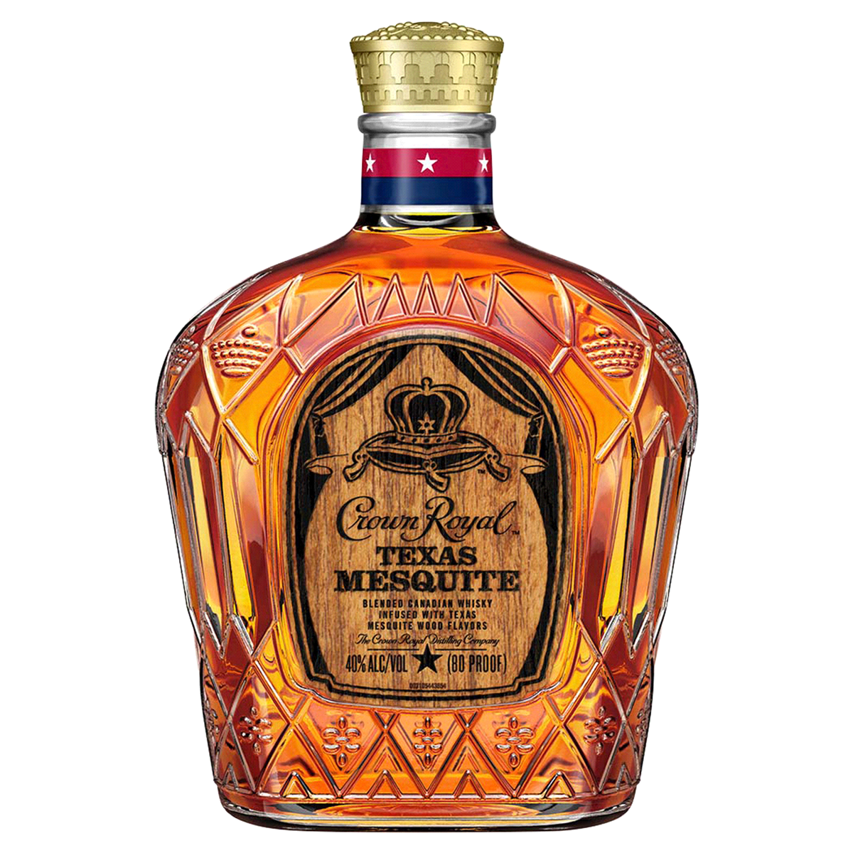 slide 1 of 4, Crown Royal Crown Royal Canadian Whiskey Texas Mesquite, 750 ml