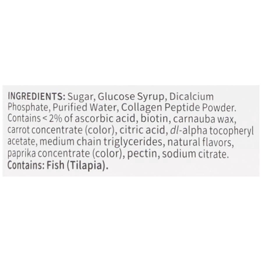 slide 5 of 5, Walgreens Hair, Skin & Nails Gummies With Collagen & Biotin Natural Orange, 80 ct