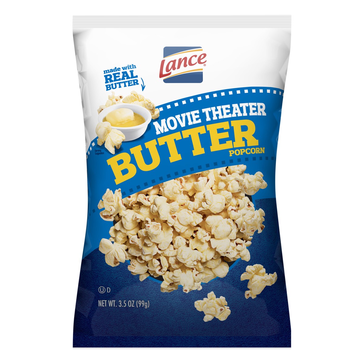 slide 1 of 7, Lance Popcorn, Movie Theater Butter, 3.5 oz