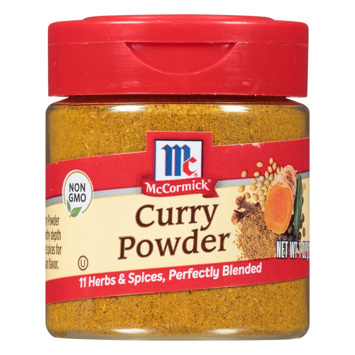 slide 4 of 11, McCormick Curry Powder 1 oz. Shaker, 1 oz