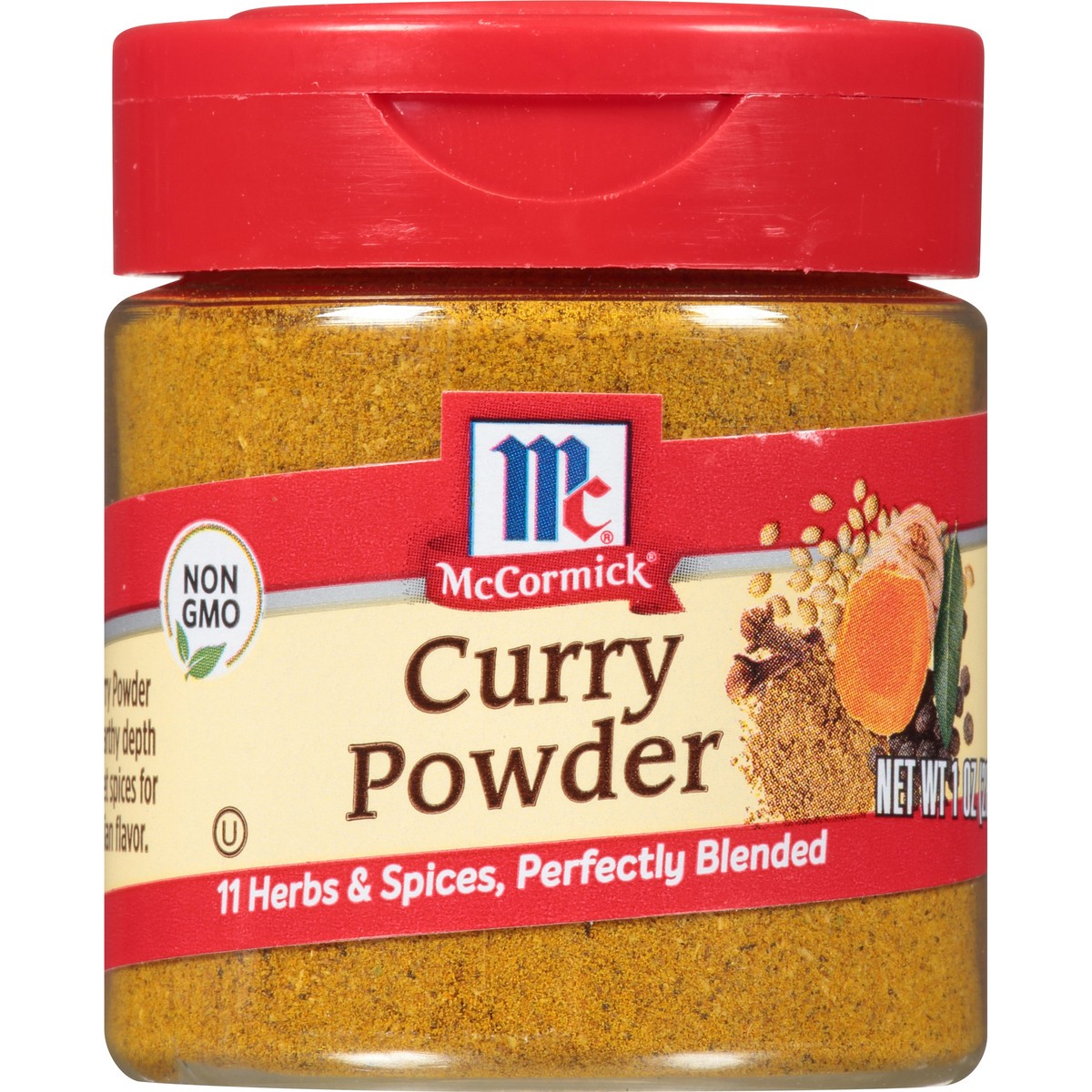 slide 9 of 11, McCormick Curry Powder 1 oz. Shaker, 1 oz