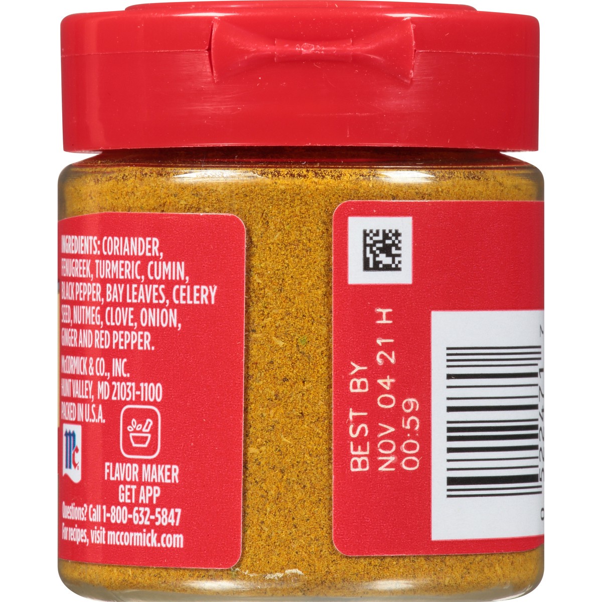 slide 2 of 11, McCormick Curry Powder 1 oz. Shaker, 1 oz