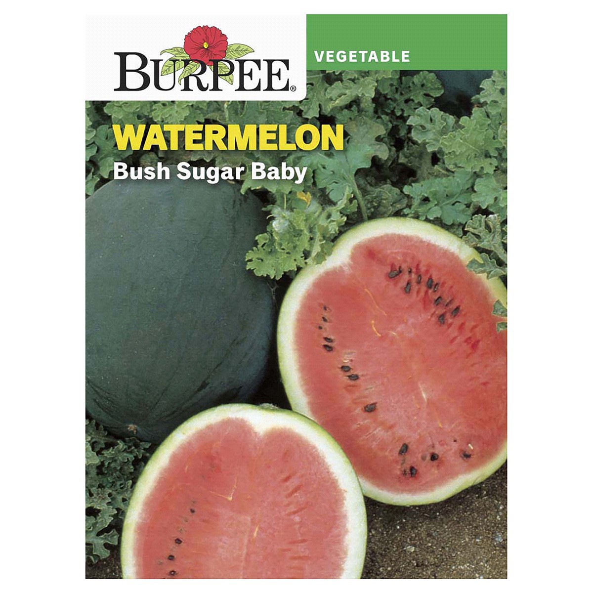 slide 1 of 5, Burpee Watermelon Bush Sugar Baby Seeds, 1 ct