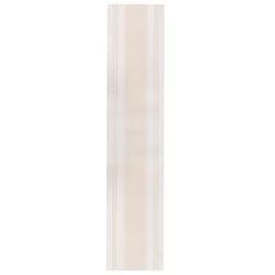 Room & Retreat Diamond Center Stripe Runner with Tassels Light Natural, 14 in x 96 in