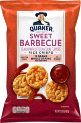 Quaker Rice Crisps, Sweet Barbecue