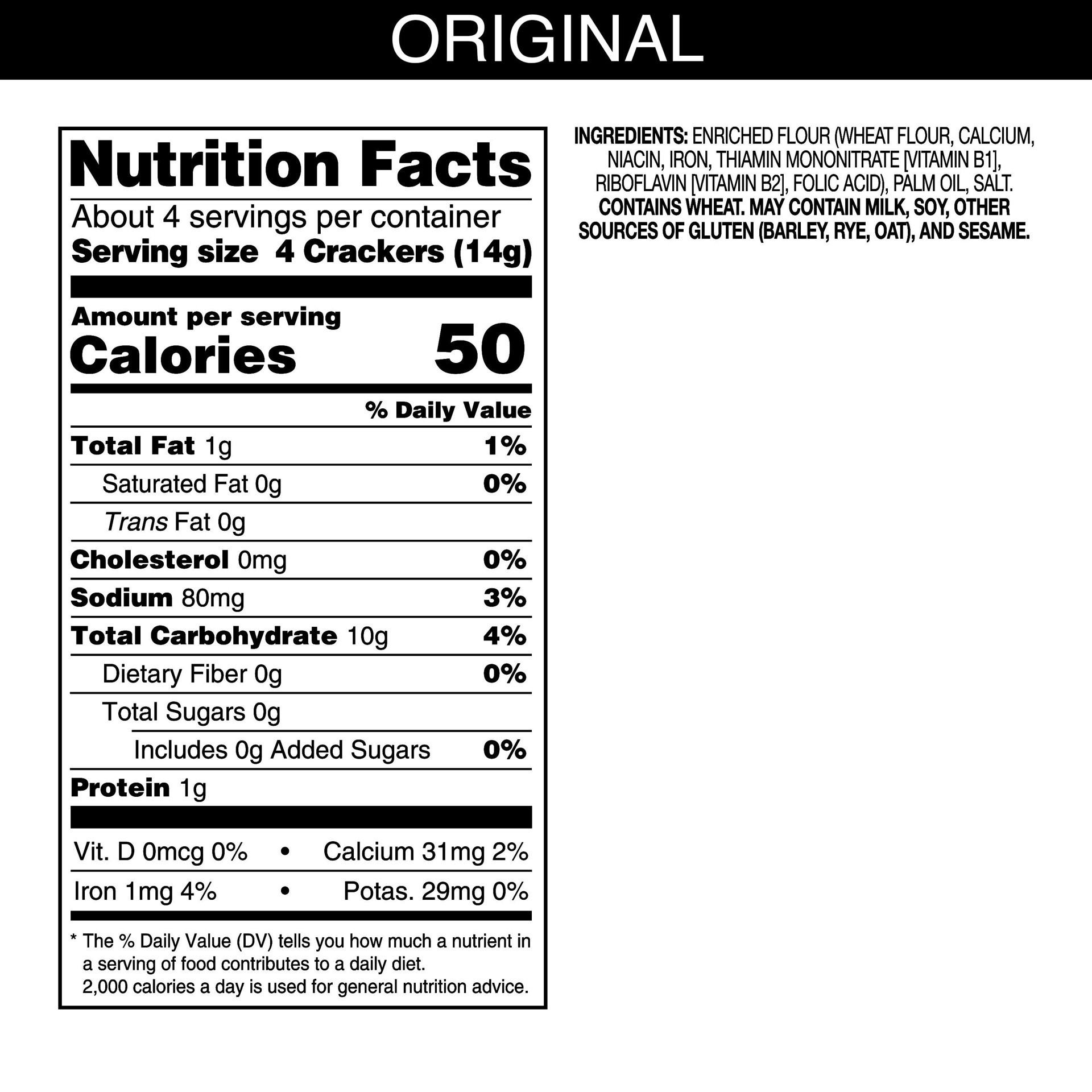 slide 3 of 5, Carr's Original Table Water Crackers, 2.2 oz