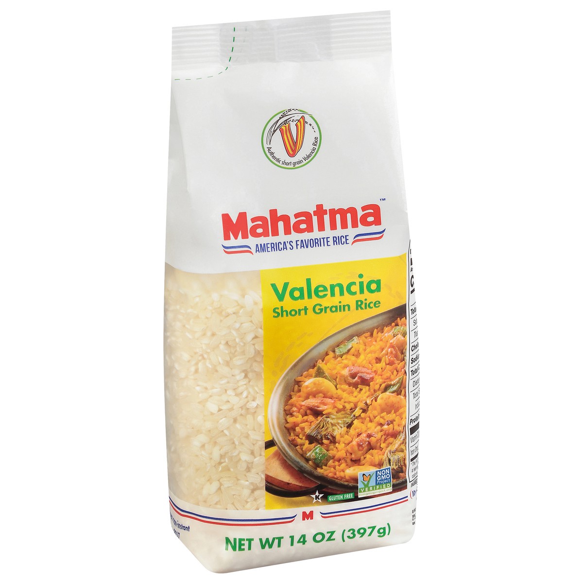 slide 7 of 9, Mahatma Rice, 14 oz