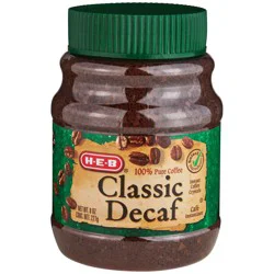 H-E-B Classic Decaf Instant Coffee