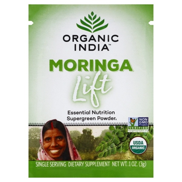 slide 1 of 1, Organic India Moringa 0.1 oz, 0.1 oz