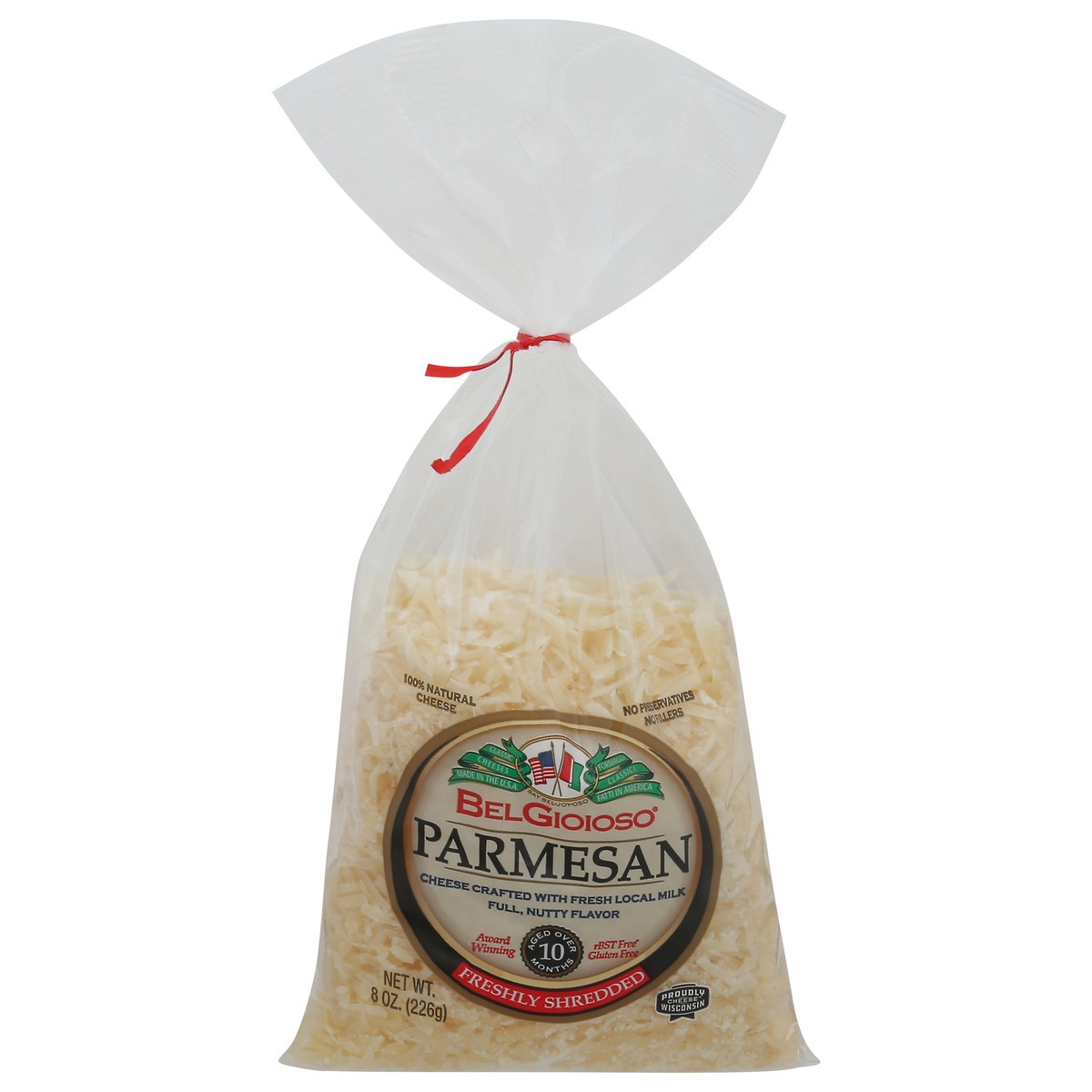 slide 1 of 2, BelGioioso Parmesan Freshly Shredded Cheese 8 oz, 8 oz