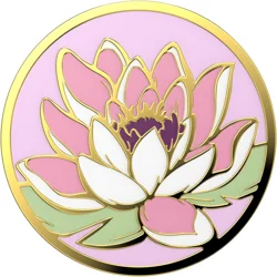 PopSockets Enamel - Water Lily Grip