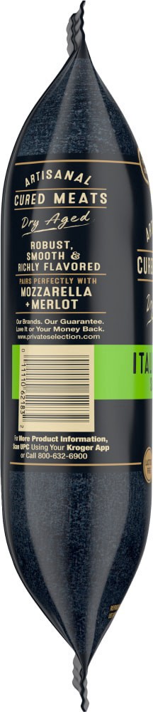 slide 3 of 6, Private Selection Artisanal Dry Aged Cured Italian Dry Salami, 6 oz