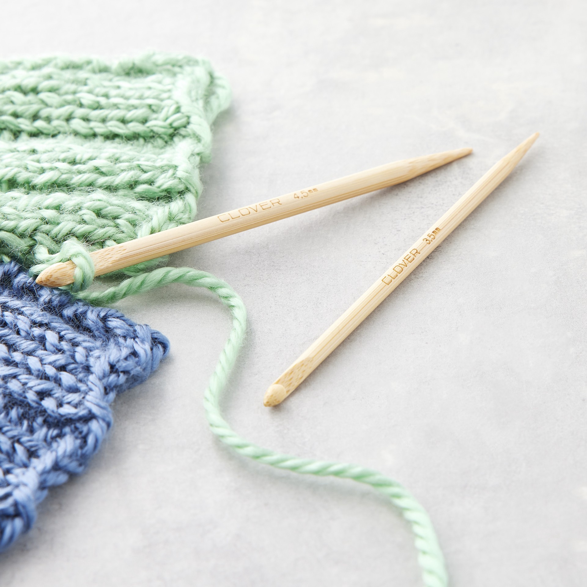 slide 4 of 4, Clover Bamboo Knitting Repair Hooks, 3/16 in