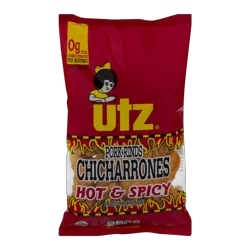 Utz Hot Spicy Pork Rinds - 3 oz