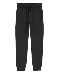 Carter's Kid Pull-On Drawstring Joggers - Black Black 4
