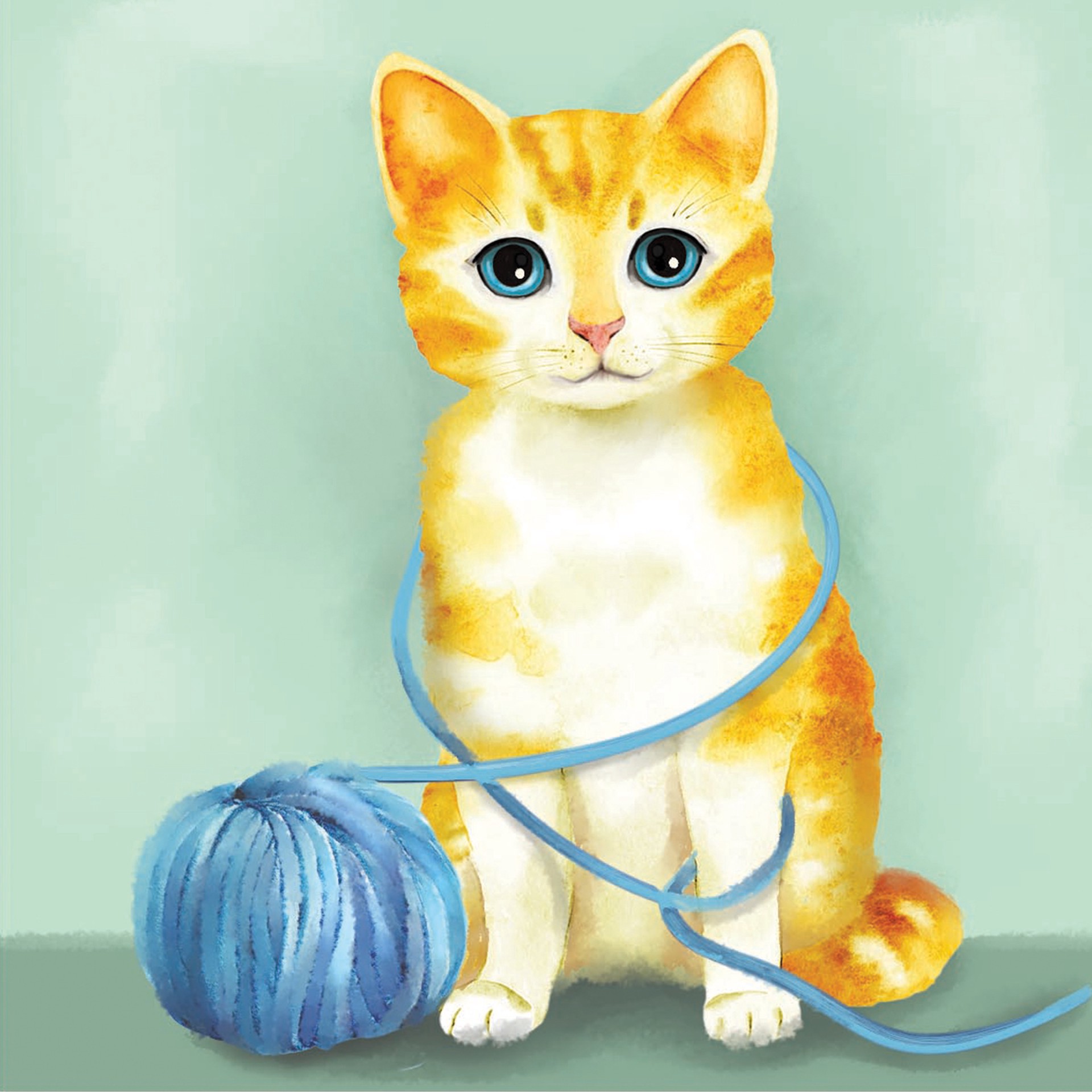 slide 2 of 8, Cats Mini Canvas Painting Kit By Craft Smart, 4 in x 4 in