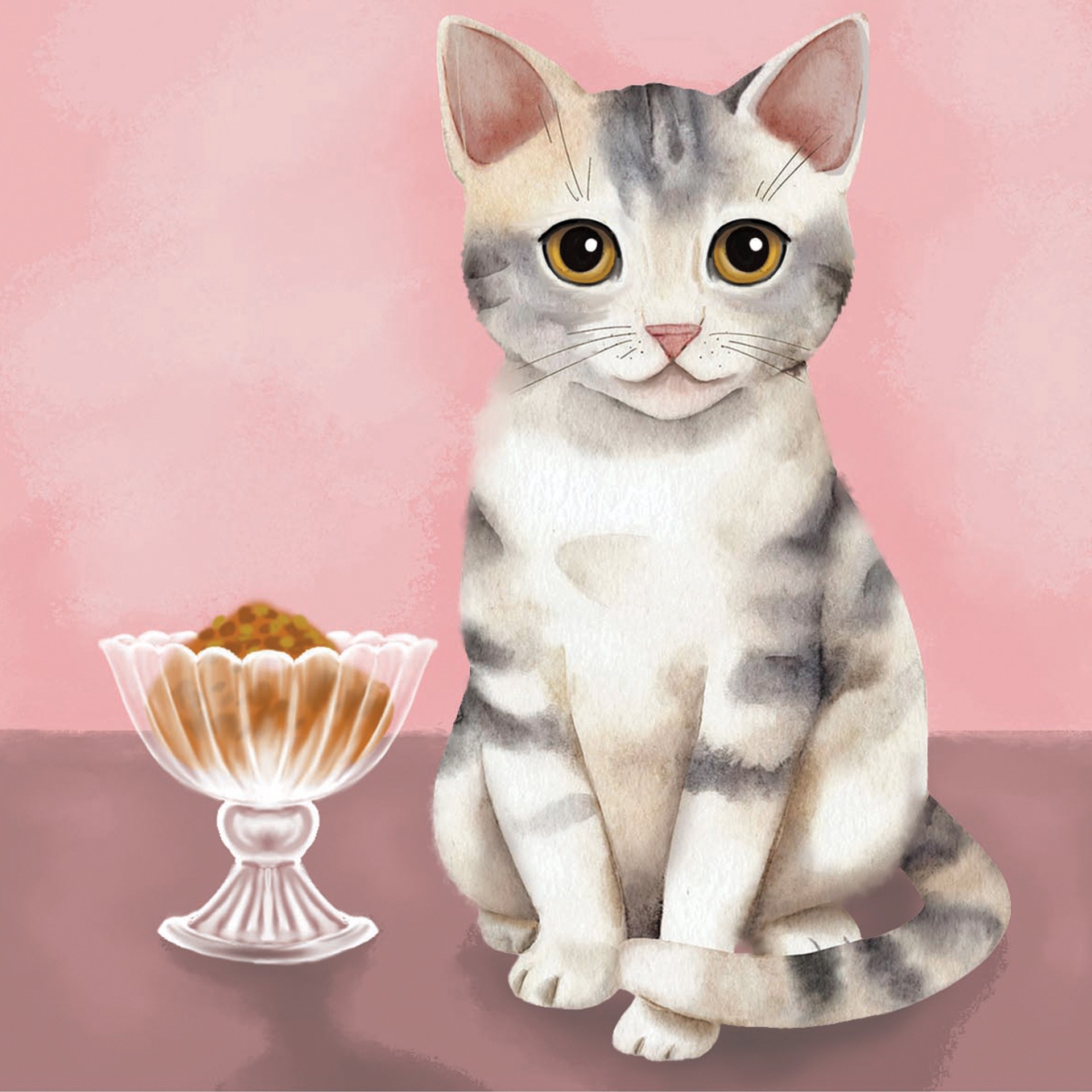 slide 4 of 8, Cats Mini Canvas Painting Kit By Craft Smart, 4 in x 4 in