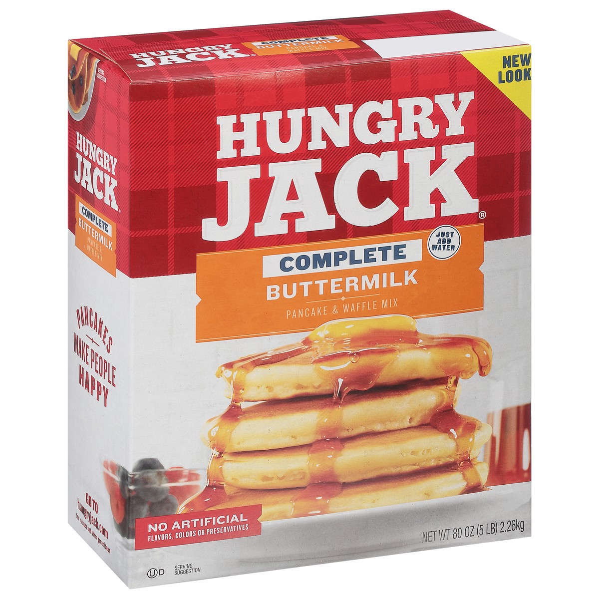 slide 7 of 9, Hungry Jack Complete Buttermilk Pancake & Waffle Mix 80 oz, 5 lb