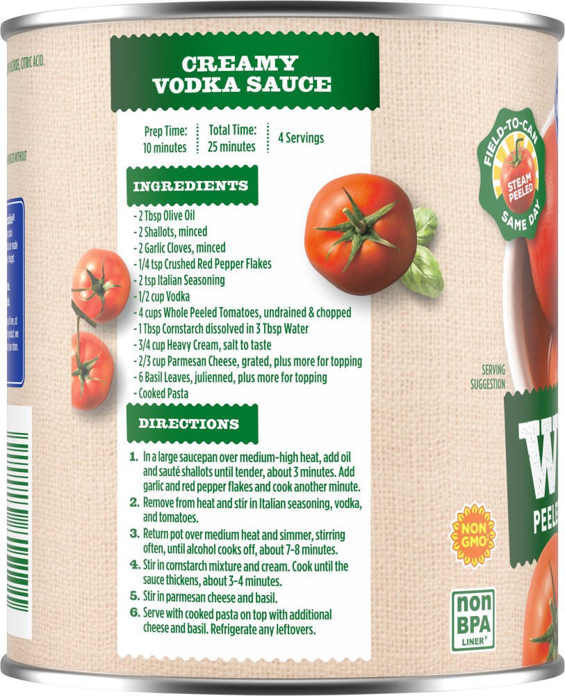 slide 3 of 4, Kroger Whole Peeled Tomatoes In Tomato Juice, 28 oz