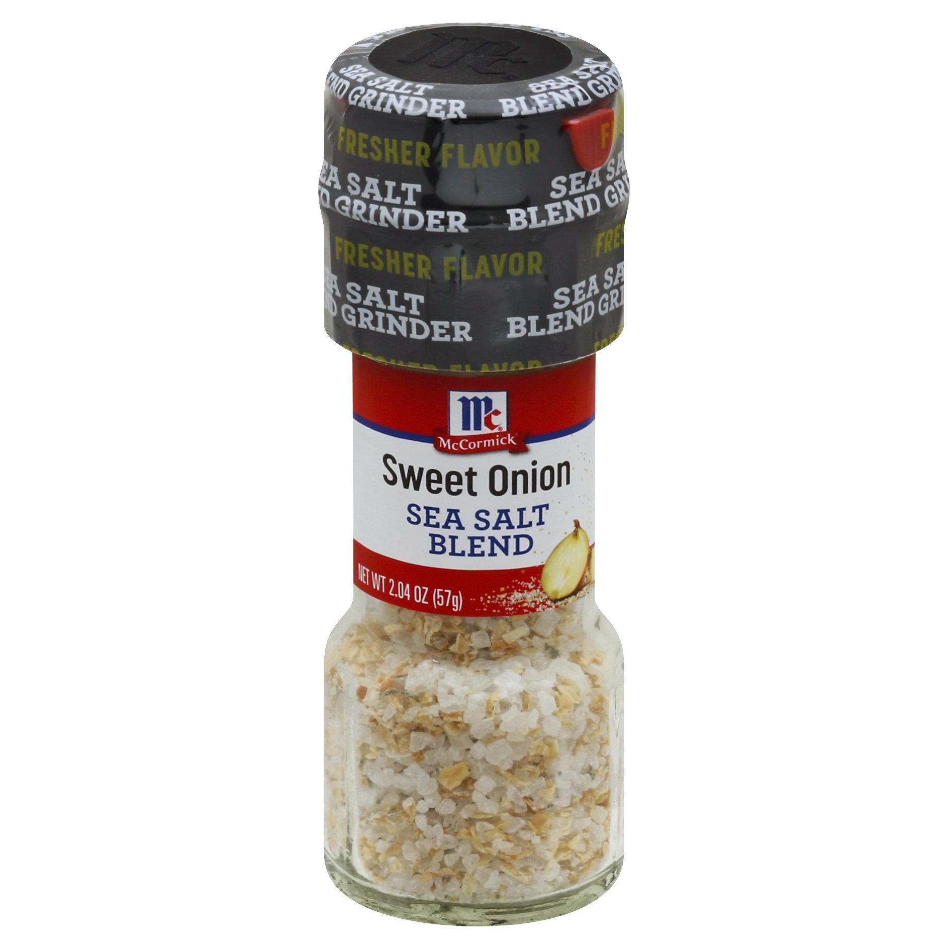 slide 1 of 5, McCormick Sweet Onion Sea Salt Grinder, 2.04 oz