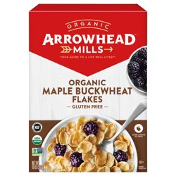 Arrowhead Mills Maple Buckwheat Flakes Organic Cereal, 10 Oz Box