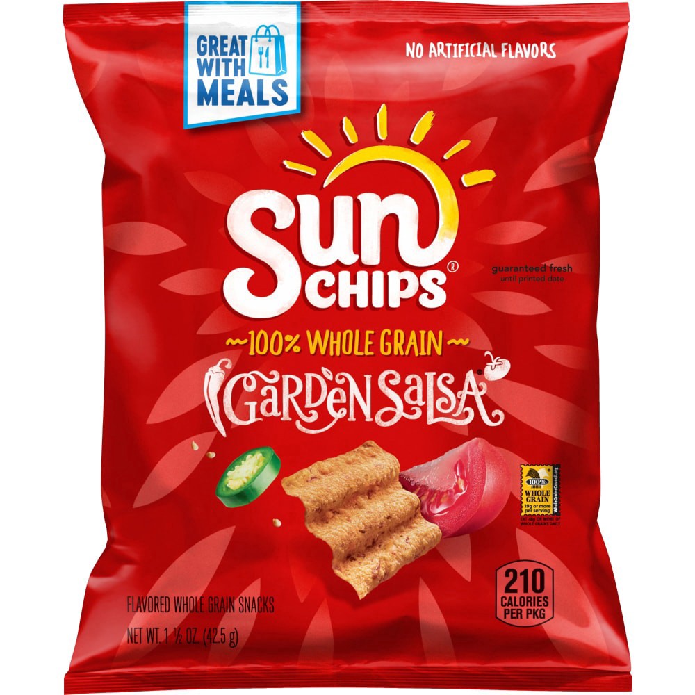 slide 2 of 2, Sunchips Garden Salsa Whole Grain Snacks, 1.5 oz