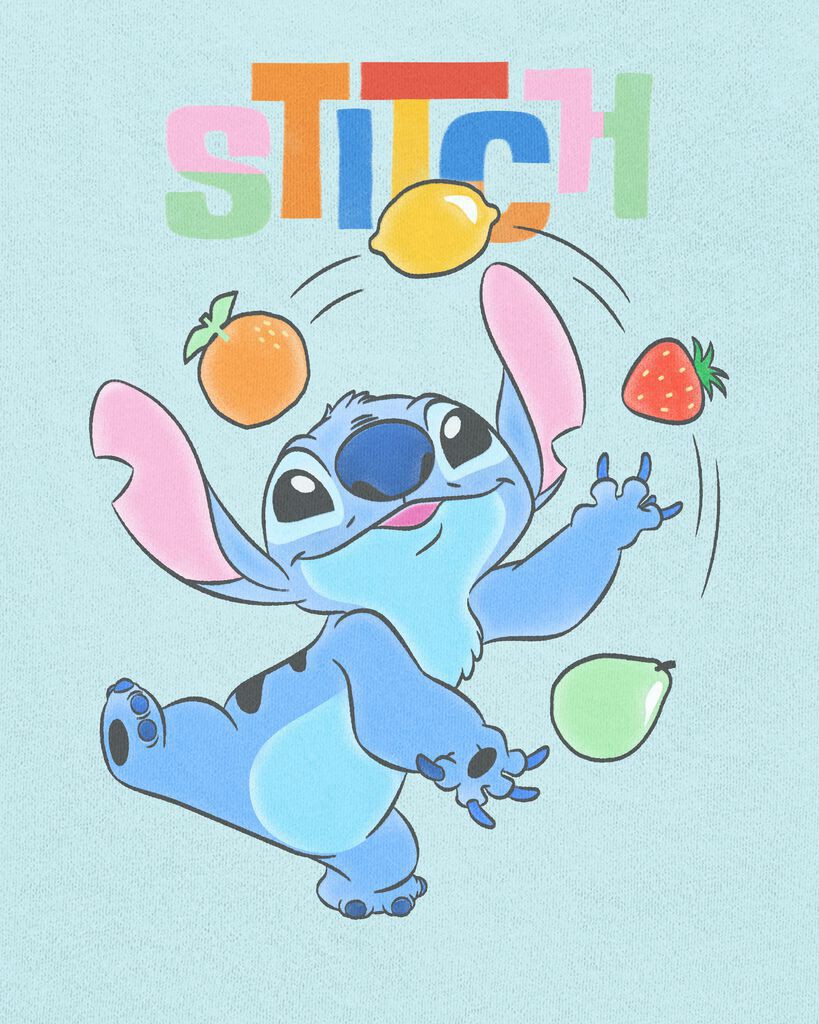 slide 3 of 3, Carter's Carters Toddler Lilo & Stitch Tee Blue 3T, 3T