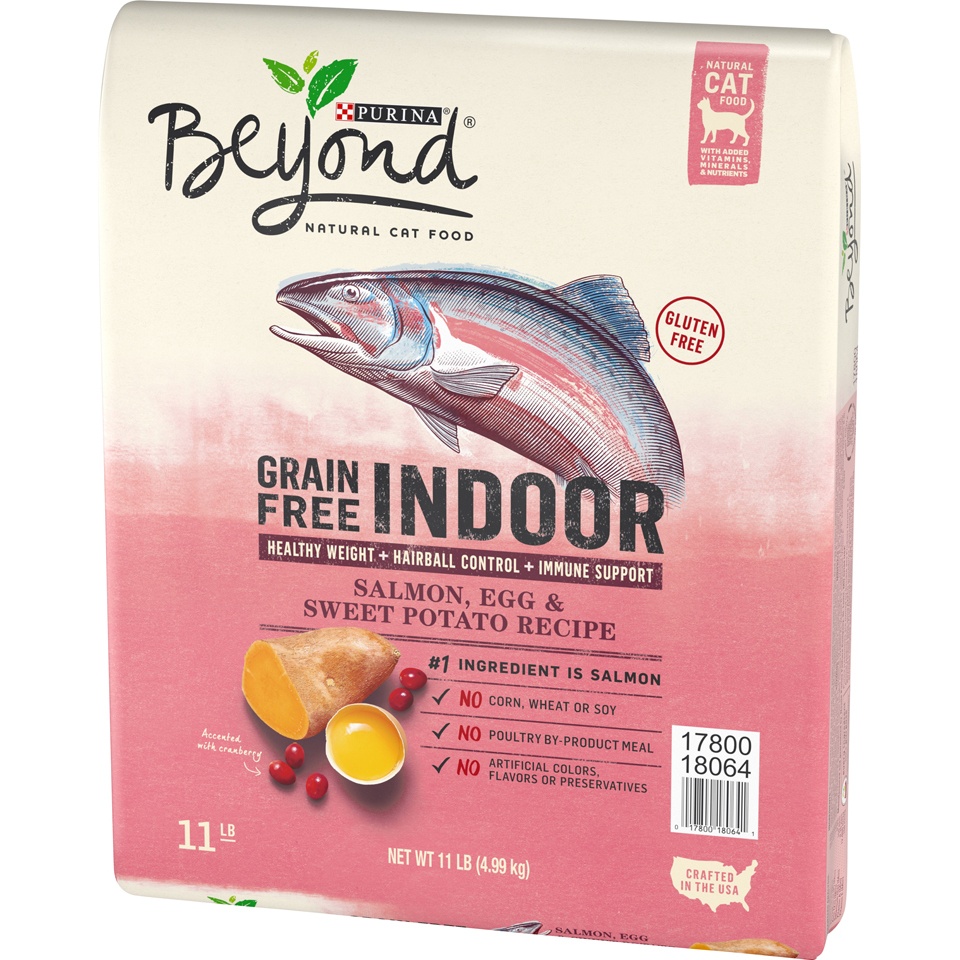 Beyond Indoor Grain Free Salmon, Egg & Sweet Potato Recipe Adult Dry