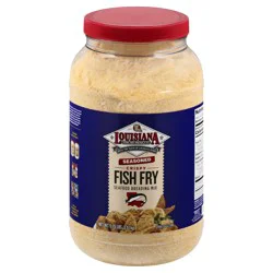 Louisiana Fish Fry Seafood Breading Mix, Fish Fry, Crispy, Seasoned