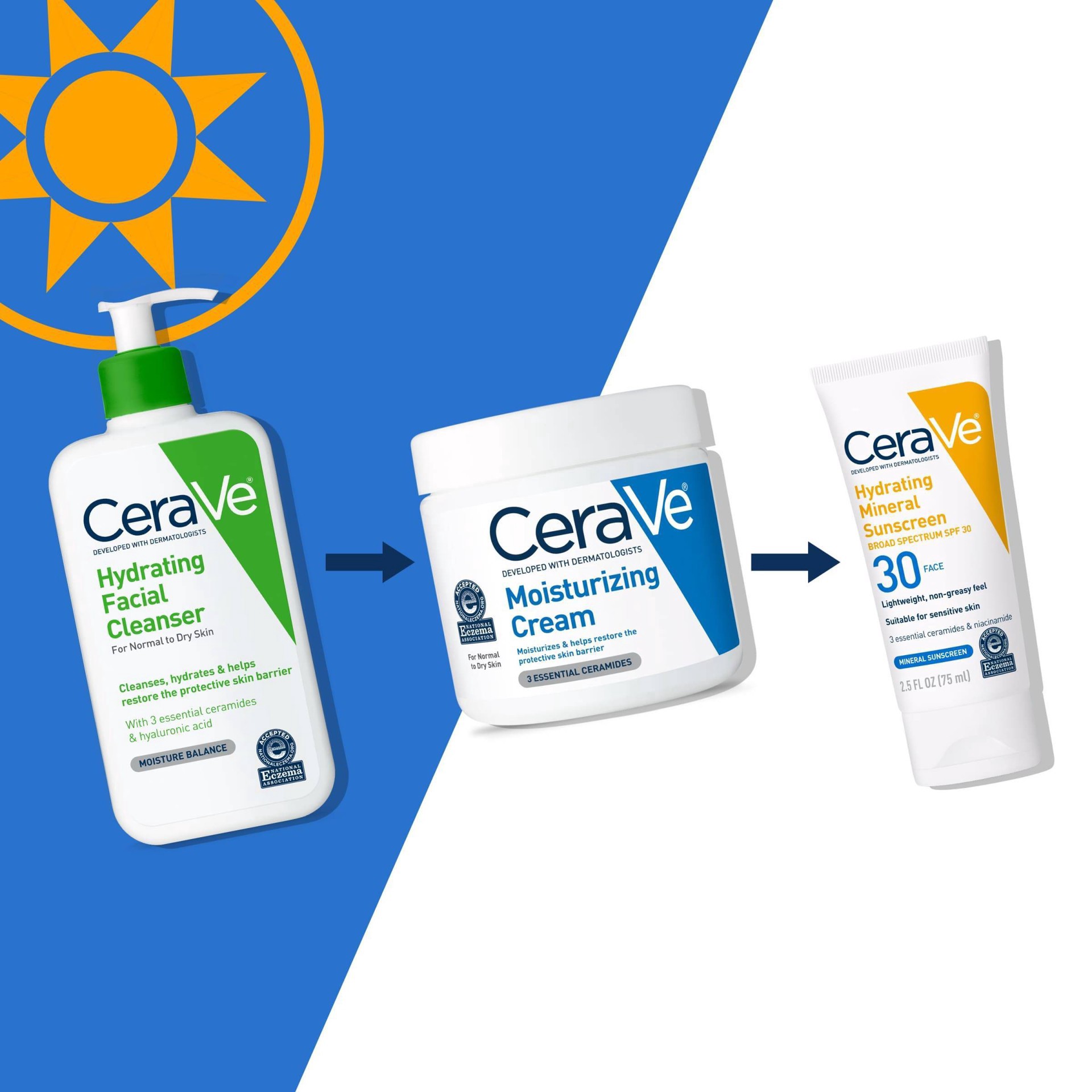 slide 7 of 17, CeraVe Rich Texture Moisturizing Cream 8 fl oz, 8 fl oz