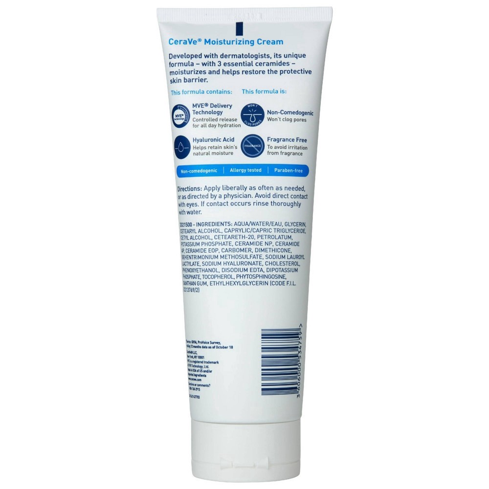 slide 3 of 17, CeraVe Rich Texture Moisturizing Cream 8 fl oz, 8 fl oz