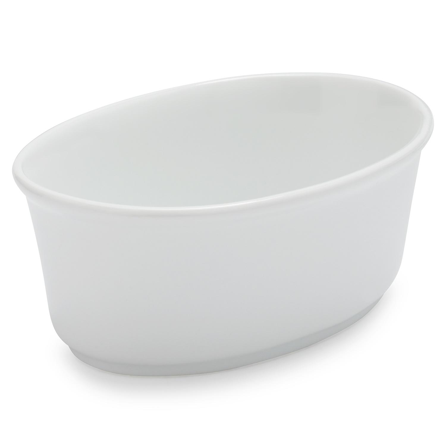 slide 1 of 1, Sur La Table Porcelain Deep Oval Ramekin with Straight Sides, 1 ct