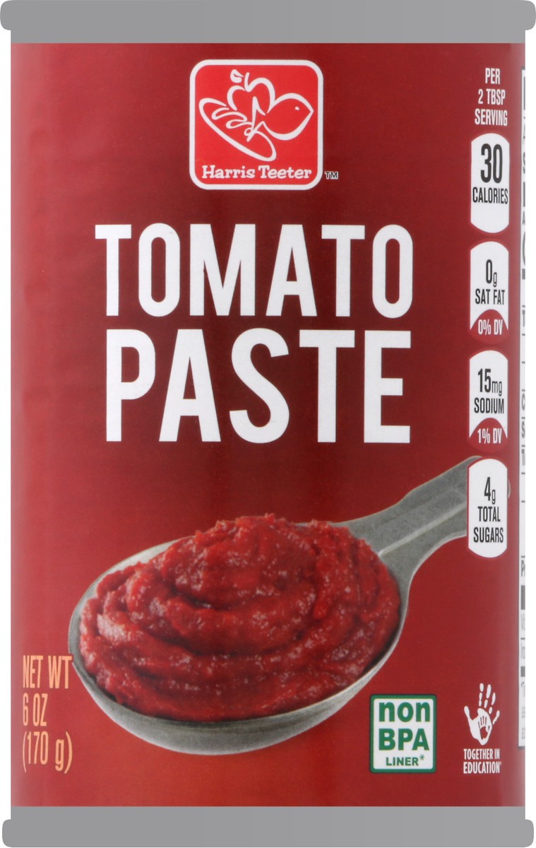 slide 1 of 10, Harris Teeter Tomato Paste, 6 oz