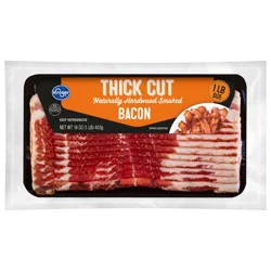 Kroger Thick Sliced Hardwood Smoked Bacon