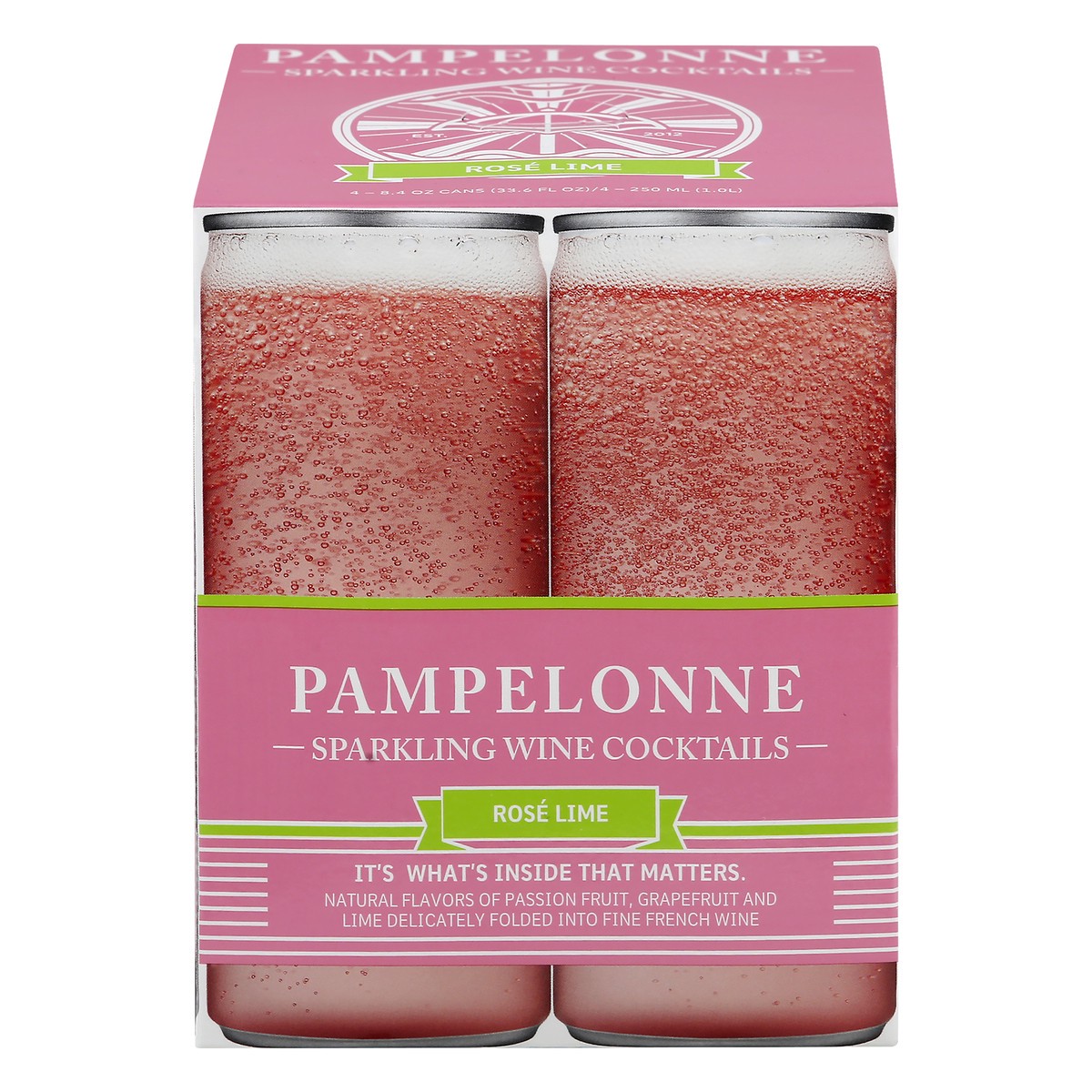 slide 1 of 13, Pampelonne Rose Lime, 32 fl oz
