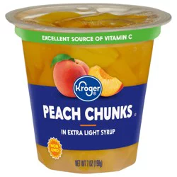 Kroger Peach Chunks
