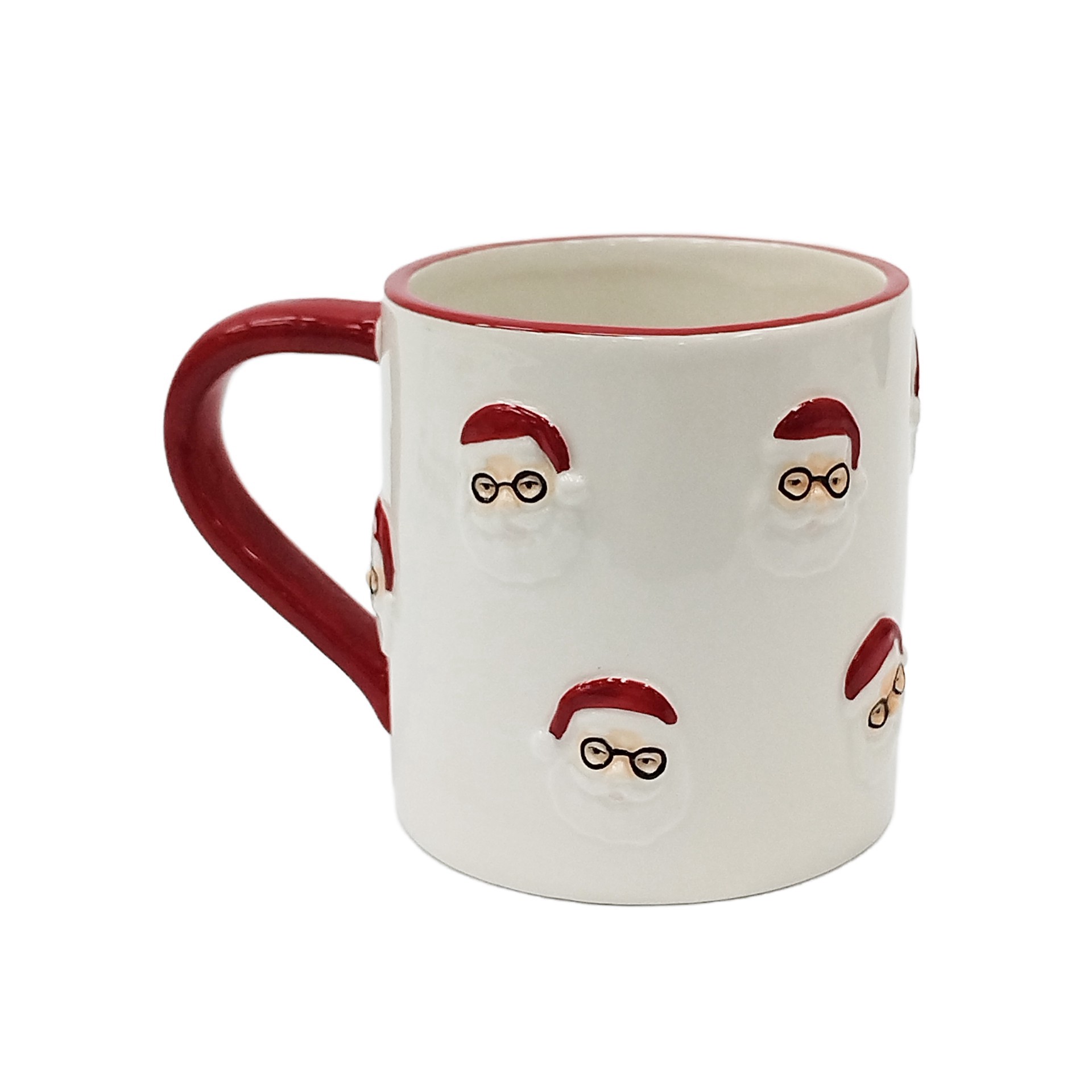 slide 2 of 2, 15oz. White Santa Claus Ceramic Mug By Ashland, 15 oz