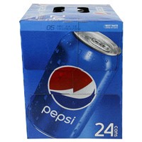 slide 6 of 21, Pepsi Soda Cola 12 Fl Oz, 24 Count, 24 ct; 12 fl oz