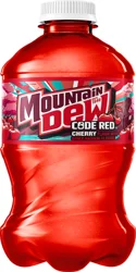 Mountain Dew Code Red Soda Cherry 20 Fl Oz